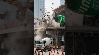 SHOCKING Bridge Collapse: Construction Disaster Caught on Camera 2025 | Viral Engineering Fail
