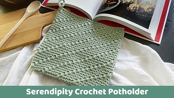 Easy Diagonal Spike Crochet Potholder - Potholders Galore Crochet-Along 2023