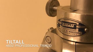 TILTALL #4602 PROFESSIONAL TRIPOD Mfd by C.M.MARCHIONI 1960's ティルトール トライポッド 三脚 Leitz