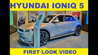 Hyundai ioniq 5,  first look  video - Retro yet modrrn EV. #hyundai #hyundaiioniq5  #hyundaiuniverse