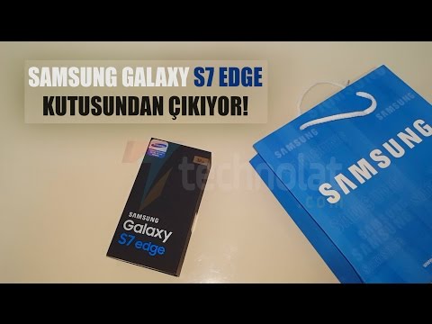 Samsung Galaxy S7 edge Kutu Açılımı (Galaxy S7 edge Unboxing)