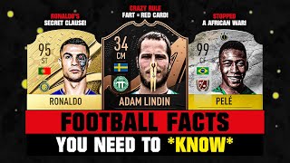 FOOTBALL FACTS You Need To KNOW! 😱🤯