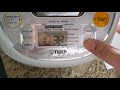 Trying to change time on my tiger jbvs10u rice cooker plug power  press hold hourmin  menu done