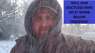 Will a Mini Split work below freezing?