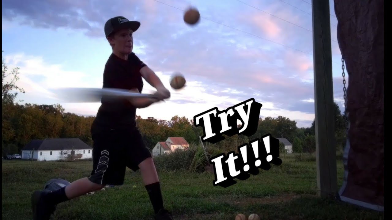 Baseball Practice At Home YouTube