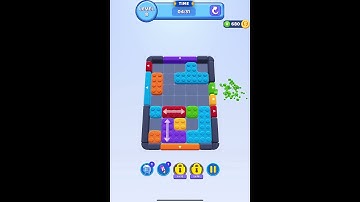 【Color Block Jam】Level 8 gameplay walkthrough #puzzle #walkthrough #asmr #gaming #strategy