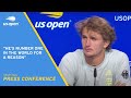 Alexander Zverev Press Conference | 2021 US Open Semifinal