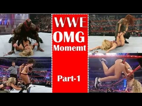 WWE OMG Moment Part-1| OMG Moment With WWE Divas