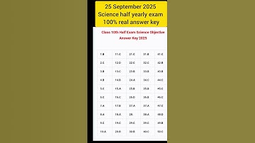 25 September 2025 class 10th science, 💯 real paper objective and Subjective jaldi dekh lo #10k #exam