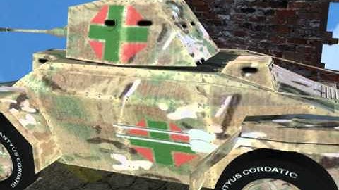 39M CSABA 3D Model Turn Around