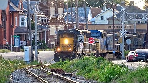 CSX W763 Power Move through Hanover