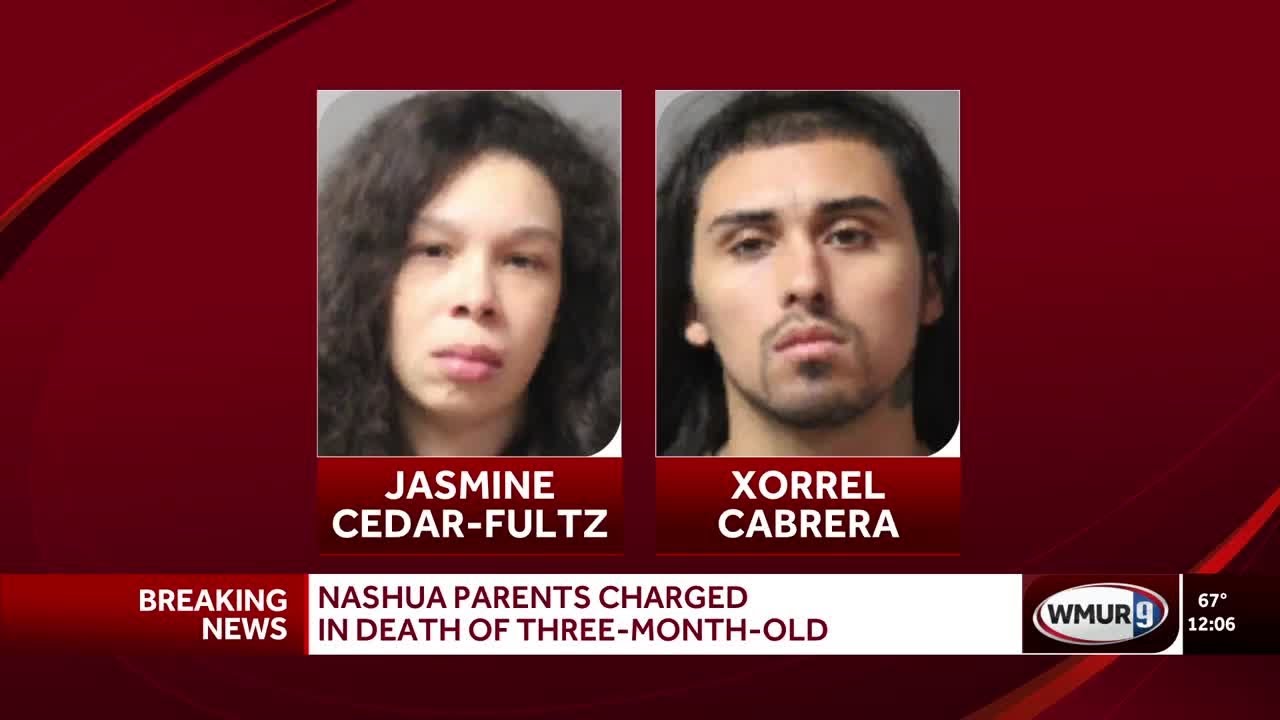 Nashua parents charged in death of three-month-old
