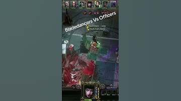 Bladedancers vs Officers in Rogue Trader