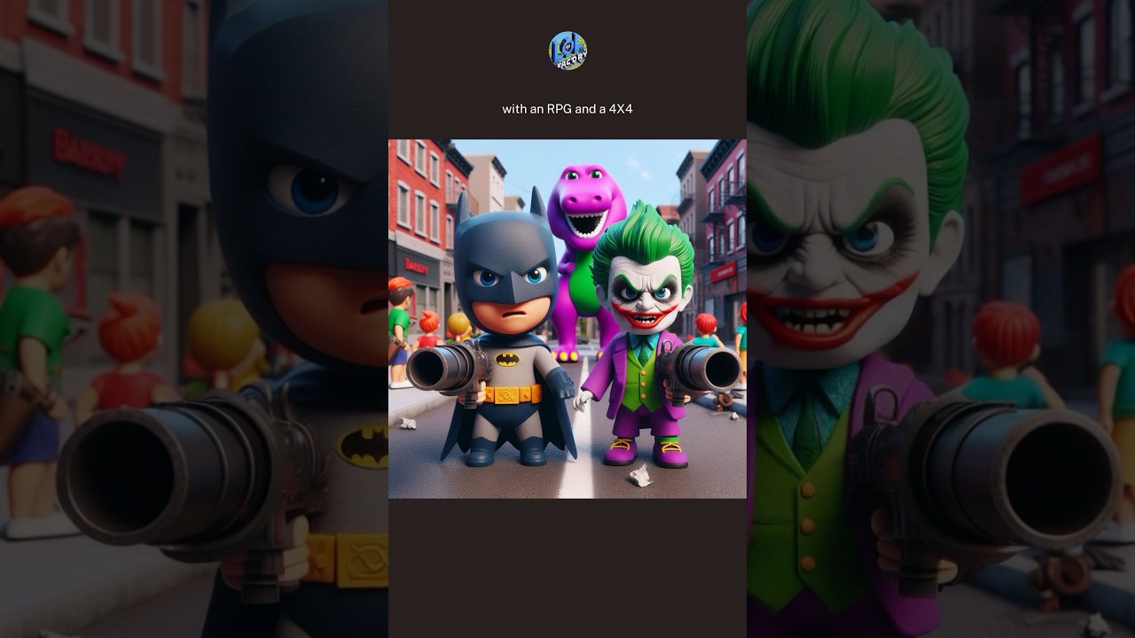 No more purple dinosaur 😅