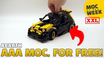 LEGO® Technic Abarth | MOC by mirrorbricks | Instructions | 42151 Alternate