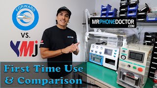 Forward RMB-3+ vs YMJ Portable OCA Laminator & Autoclave - First Time use & Comparison