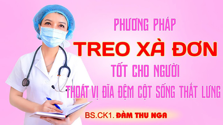 Chơi xà đơn có chữa thoái hóa đốt sống cổ