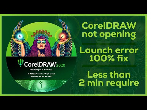 How to Solved CorelDraw 2020 Not Opening After Installation error in less than 2 min #shorts