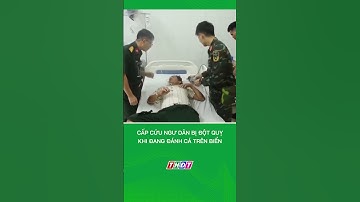 Cấp cứu ngư dân bị đột quỵ khi đang đánh cá trên biển #nongnghiepmientay