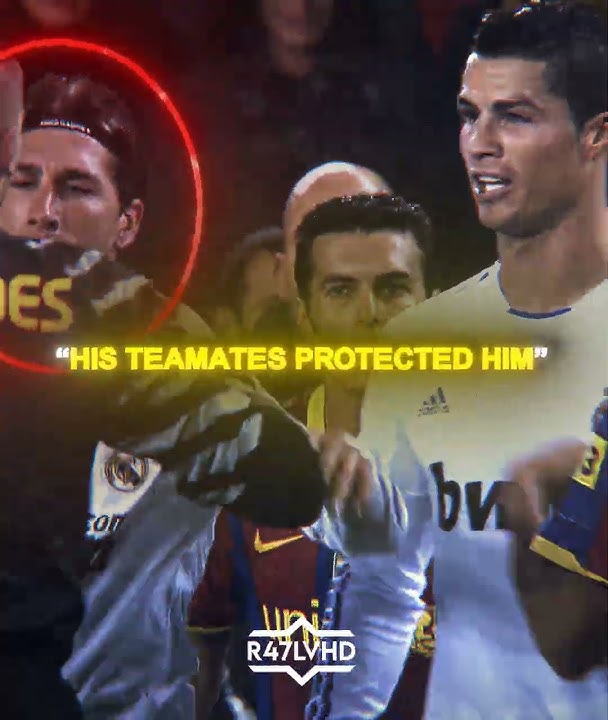 Ronaldo Jr Already Got His Ramos & Pepe 🤯🧱🛡️