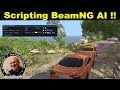 First Look AI Path Scripting! BeamNG Drive Tutorial