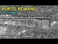 PORTO ROMANO - LAGO ALBANO - STUDIO E MODELLAZIONE DIGITALE DA RIPRESE AEREE