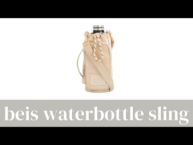 The Water Bottle Sling in Beige