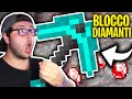 GIOCO con il NUOVO PICCONE di BLOCCHI DI DIAMANTE! - Minecraft