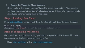 How to Easily Read and Parse User Input in C+ +  Using std::istream