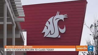 WSU students return to campus today for first time since arrest in Moscow murders