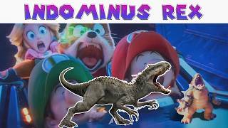 Super Mario Galaxy Movie but screams got replaced with Indominus Rex Roar memes