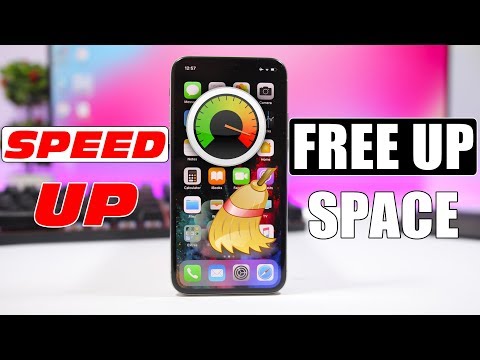 Free Up Space / Clear Cache & Speed Up iPhone ** iOS 11.3.1 & 11.4 **