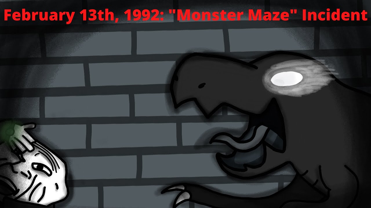 February 13, 1992: "Monster Maze" Incident [ANIMATED]