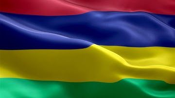 Mauritius Flag Animated HD | Royalty Free Stock Video | Free Flag Animation
