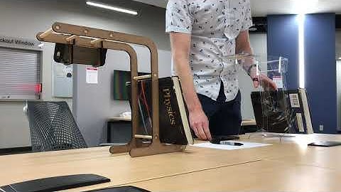 Open Source Document Camera using your Cell Phone