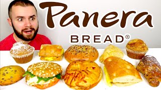 Trying Panera Bread's BREAKFAST MENU for the FIRST TIME! Honest Review!