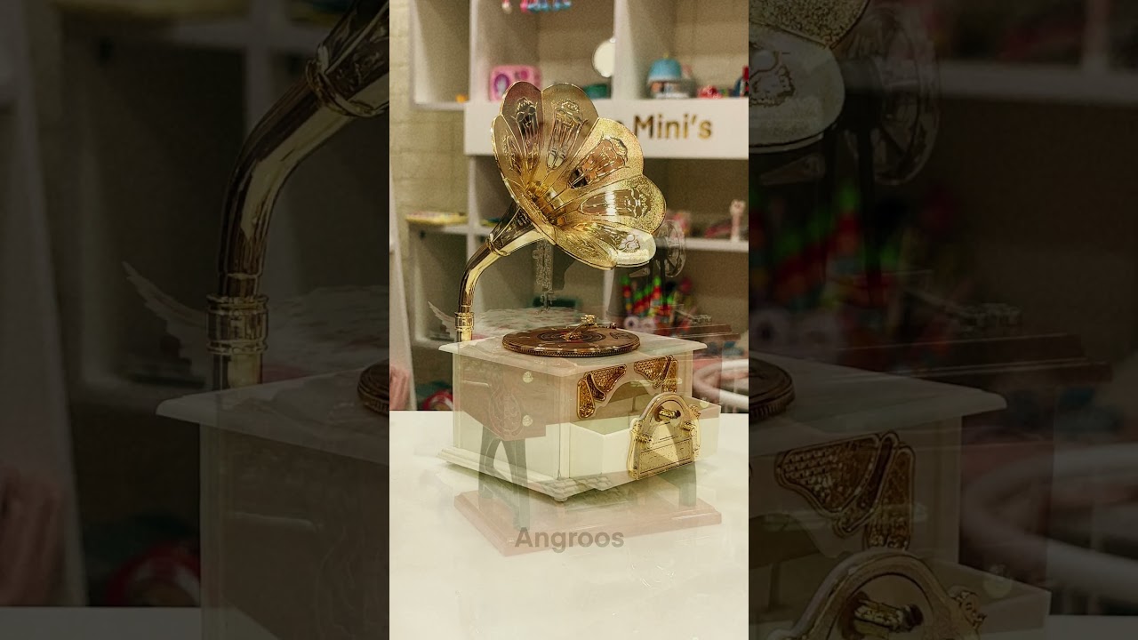 🎶 Vintage Music Box Collection | Miniature Retro Decor Gifts | Angroos Gifts