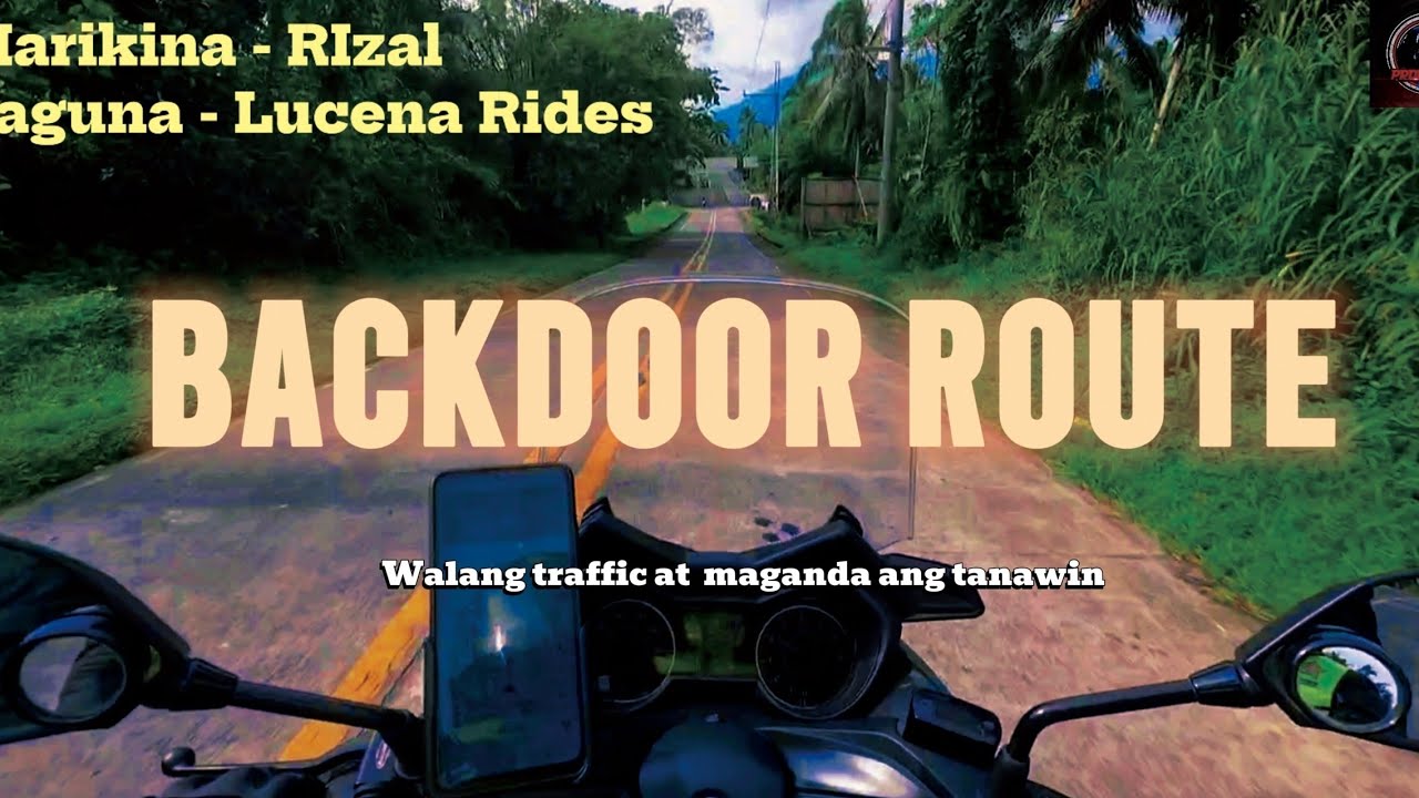 Backdoor route rides Marikina to Lucena-using XMAX 300