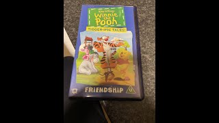 Original VHS Opening and Closing to Winnie the Pooh Tiggerific Tales UK VHS Tape