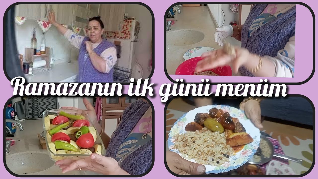 Что в моём меню на первый день Рамадана? ❌ Тефтели по-измирски, йогуртовый суп, рисовый плов и салат