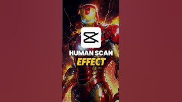 Human Scan Effect Capcut | Human Scanning Effect In Capcut | Capcut Tutorial #shorts #capcuttutorial