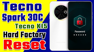 How to Hard Reset Tecno Spark 30C  KL5  without PC? #tecno #spark30c #hardreset #factoryreset