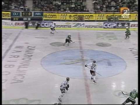 3. 2. 2008, dvorana Tivoli Liga EBEL, 6. krog kvalifikacij za konÄnico ZM Olimpija - Innsbruck Nova legendarna izjava komentatorja Andreja Stareta.