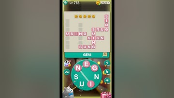 WORD VILLAS LEVEL 768 ANSWERS