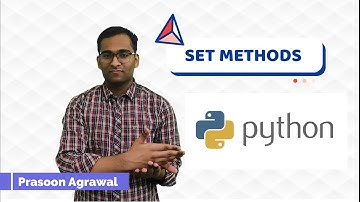 #15| Python Set Methods| SET Data Type| Python Tutorial with Practice Problems| Education Unplugged