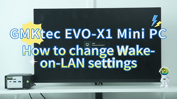 EVO-X1: How to change Wake-on-LAN settings