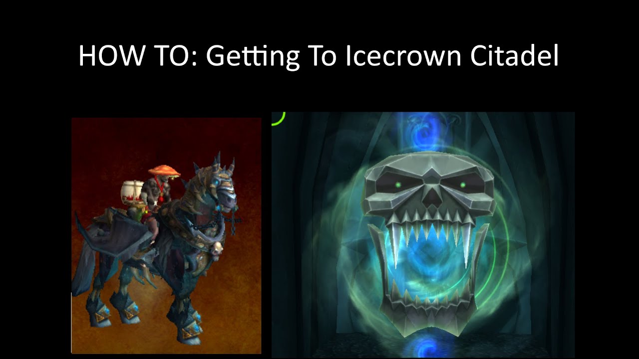 How to get to ICC Icecrown Citadel Entrance from Orgrimmar TWW