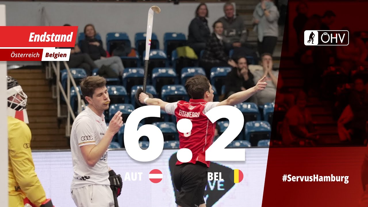 Austria vs. Belgium 6:2  | Highlights EuroHockey Indoor Championship 2022 Hamburg