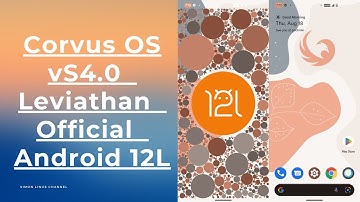 Corvus OS vS4.0 | Leviathan | Official | Android 12L