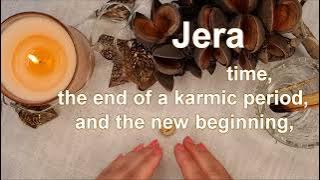 JERA - The Rune short version meaning, explained, runes, Elder Futhark